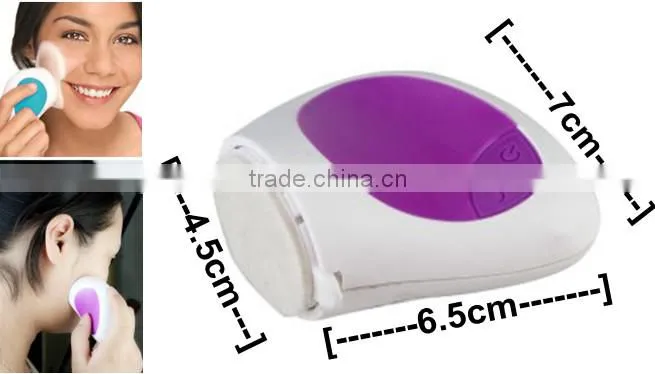 JAK HF8036 CE and RoHS certificated 2 speeds face washing facial massager