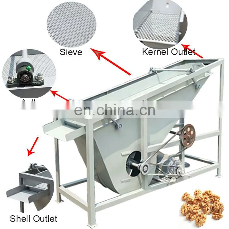 Low price walnut Shell and kernel separator machine nut Vibration sieve price