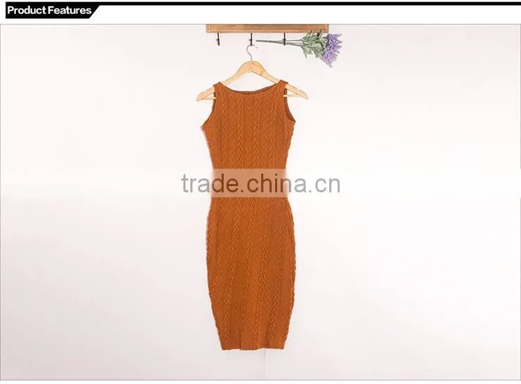 Sleeveless Evening Dress Sex Fashion Dress Slims Casual Dress