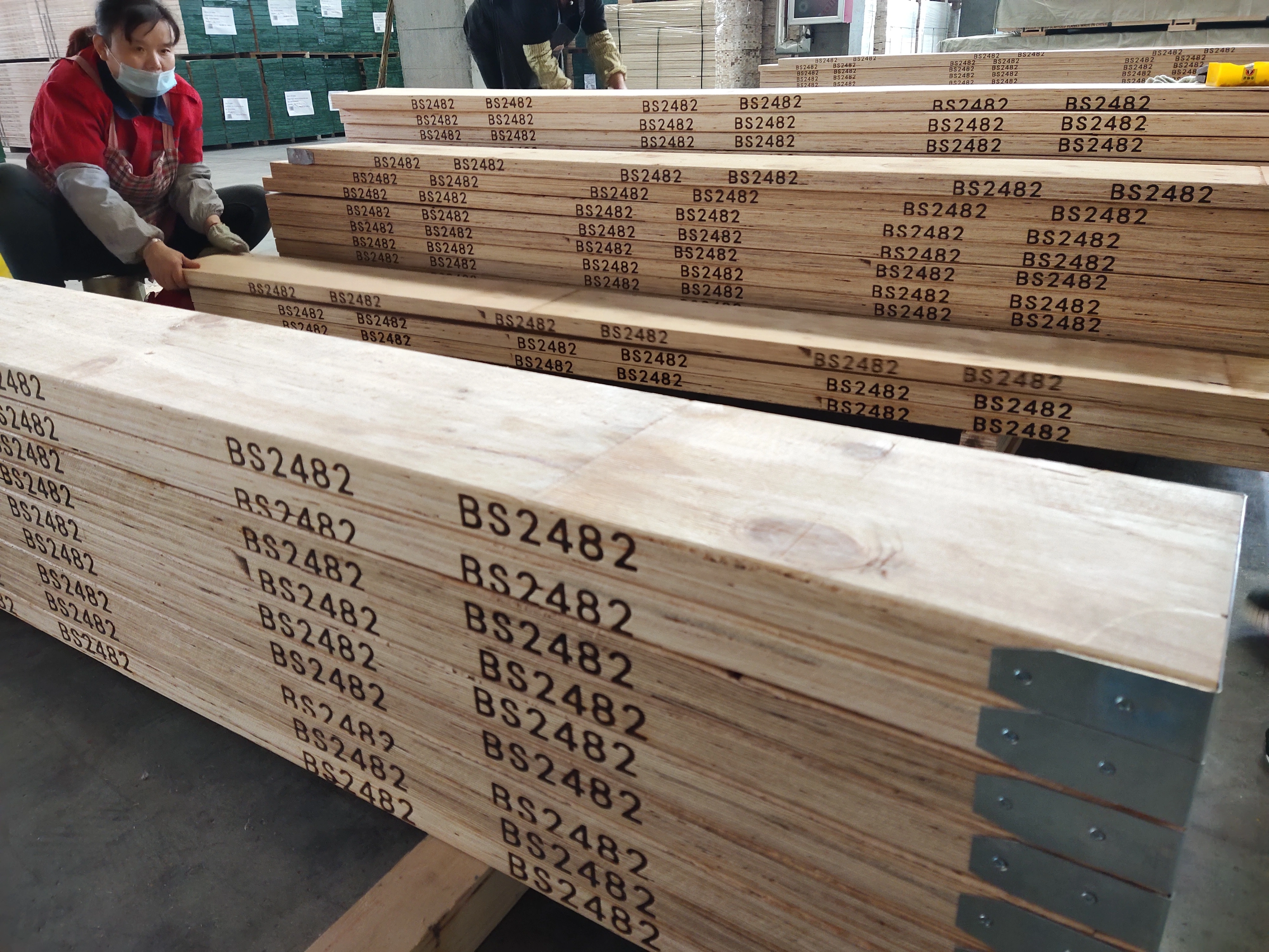 BS 2482 LVL Scaffolding Plank For Construction Made In China