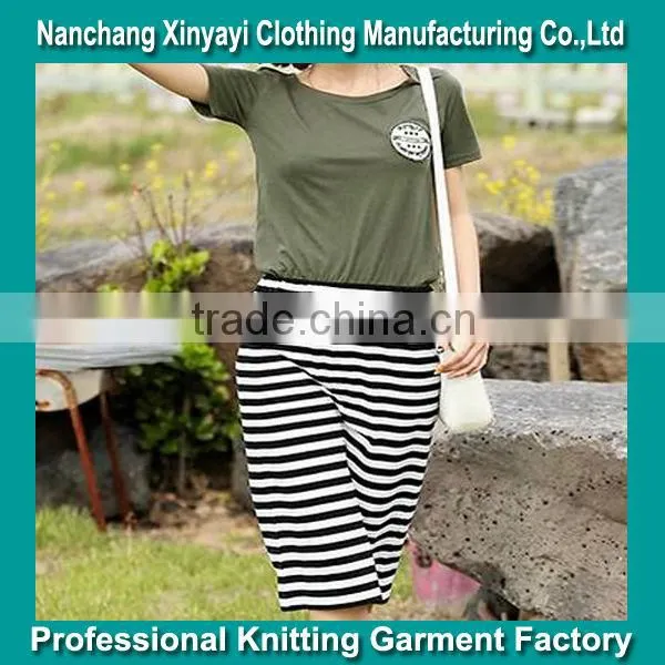 Customed polyester cotton women dresses china wholesale