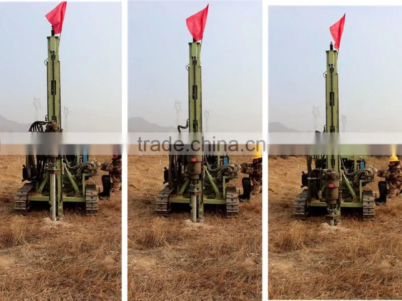 HF130 Solar Photovoltaic Pile Drilling Machine