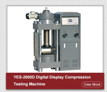 New Design Microcomputer Tester China Compression Testing Concrete Compressive Strength Machine