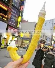 Ice cream hollow tube expanding machine