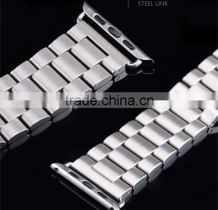 link bracelet Stainless Steel For Apple Watch band Strap 38mm 42mm