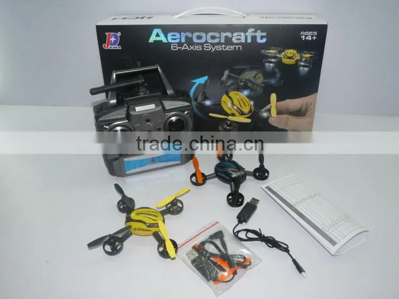 2014 New Arrived!JXD388 2.4G 4CH 6 Axis Gyroscope RC Quadcopter with 4 Lights RTF Super 3D RC Helicopter