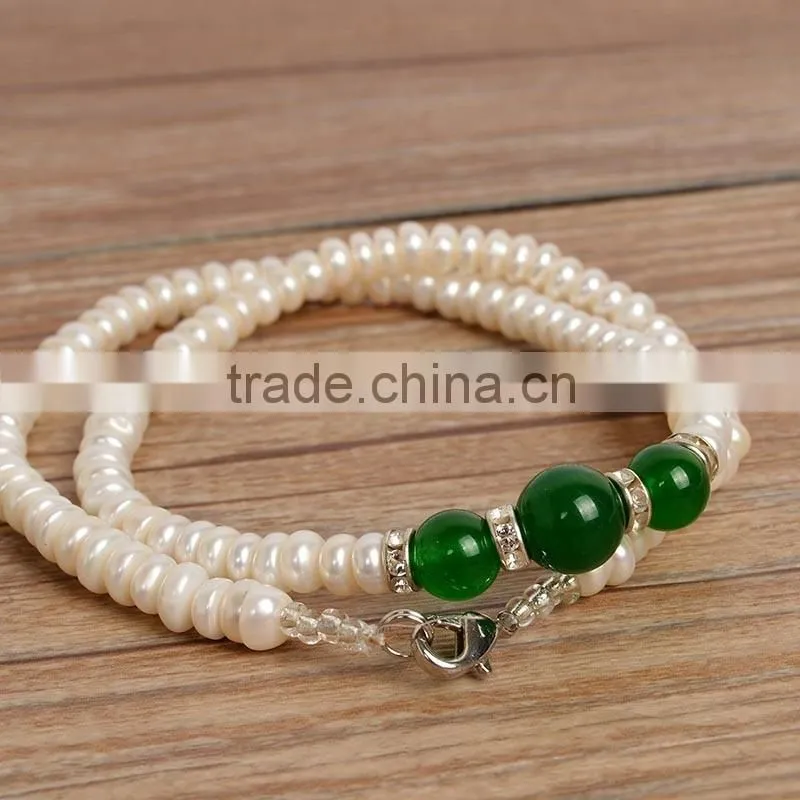 2016 Fashion And Trendy freshwater pearl necklace modern pearl necklace design