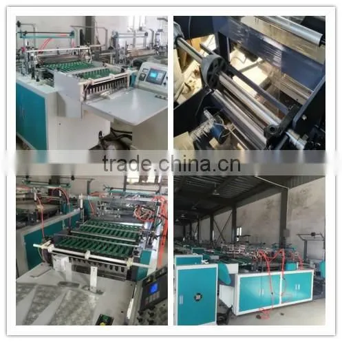 2016 Newest Design Flower Shaped And Sleeve Bag Making Machine
