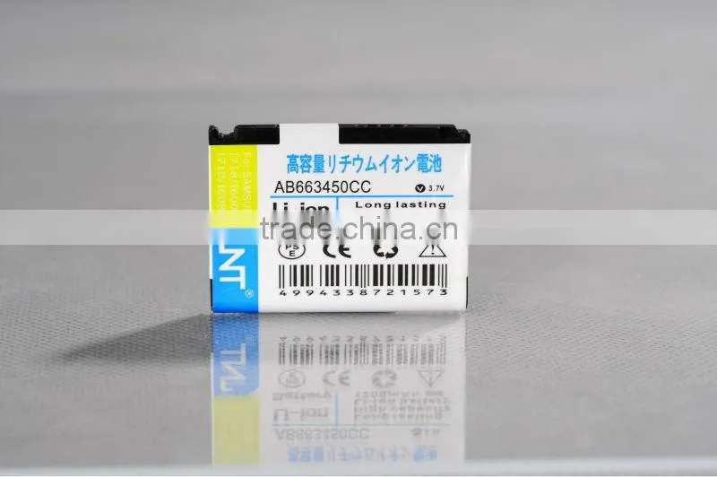 3.7V replacement Li-ion rechargeable for Samsung mobile phone batteries I718 1000mAh