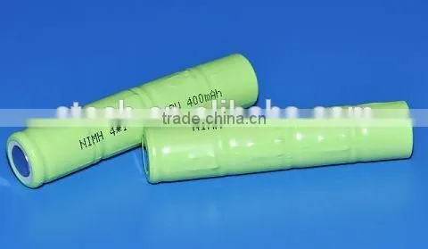 NIMH 4*1/3AA 4.8V 400MAH rechargeable battery for electronic cigarette
