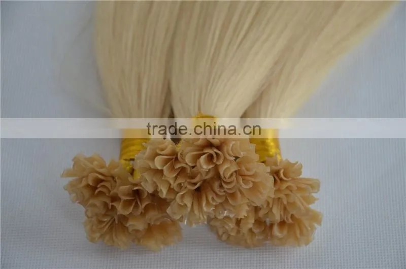 Italian keratin u tip individual strand hair extensions
