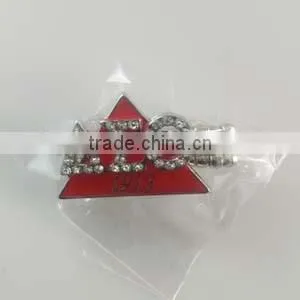 Alpha Kapp Alpha Sorority Silver finger ring aka ring
