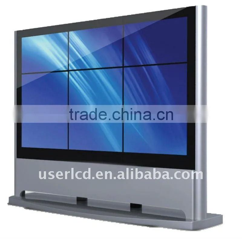 Ultra narrow bezel 5.3mm 55" lcd video wall LED backlight