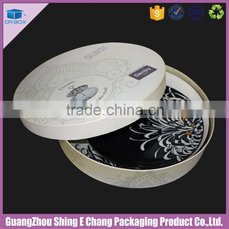 Hot sell fancy paper gift box for ceramic bowl