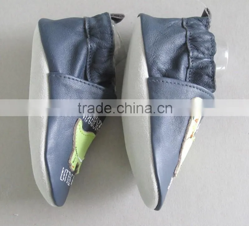 2016 girl kids latest design real leather baby shoes