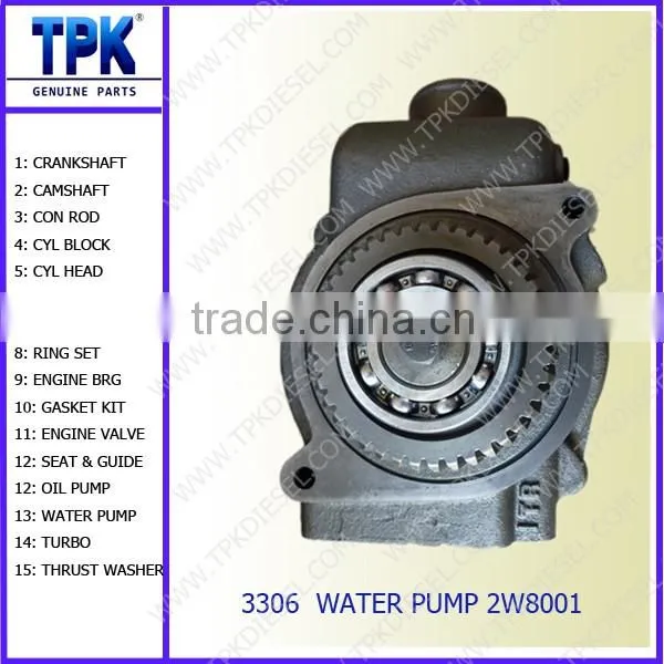 E320B E320C Excavator S6K S6KT Water Pump 34345-00010 5I7693 ME517693 34345-10010