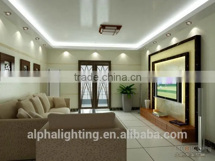 Elegant design hight power frame brightness square surface fixed led ceiling light led