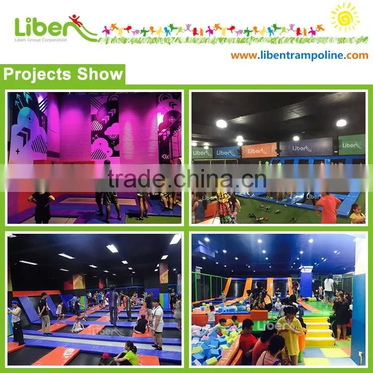 Kids Various New Games Included Large Indoor Children Amusement Park with trampoline, indoor playground and outward bound