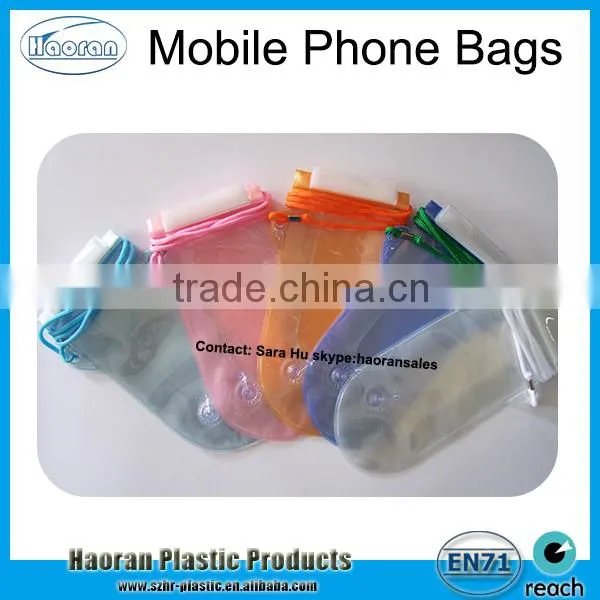 Best Price Cellphone PVC Waterproof Bags With Wristband