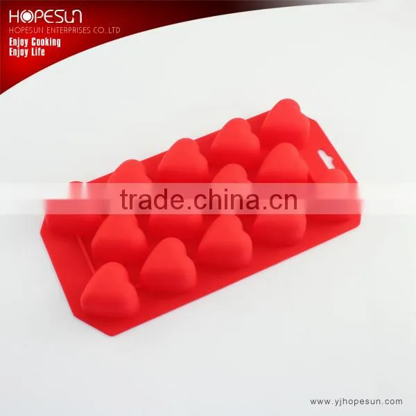 Hopesun patent design custom silicone ice cube tray
