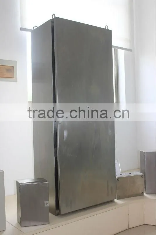 distribution box type outdoor stainless steel electric cabinet with inner component IP 65