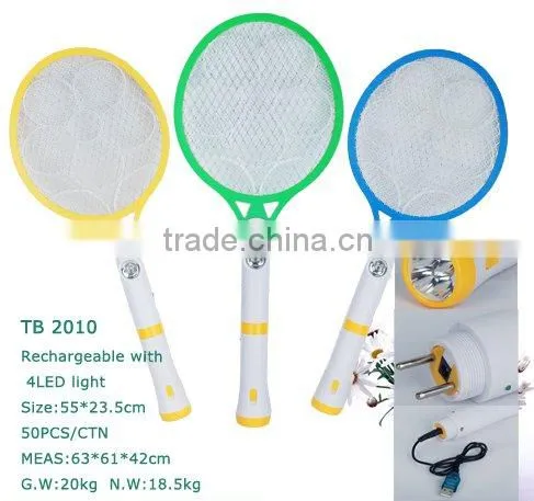 HXP Rechargeable mosquito swatter killer with flashligh