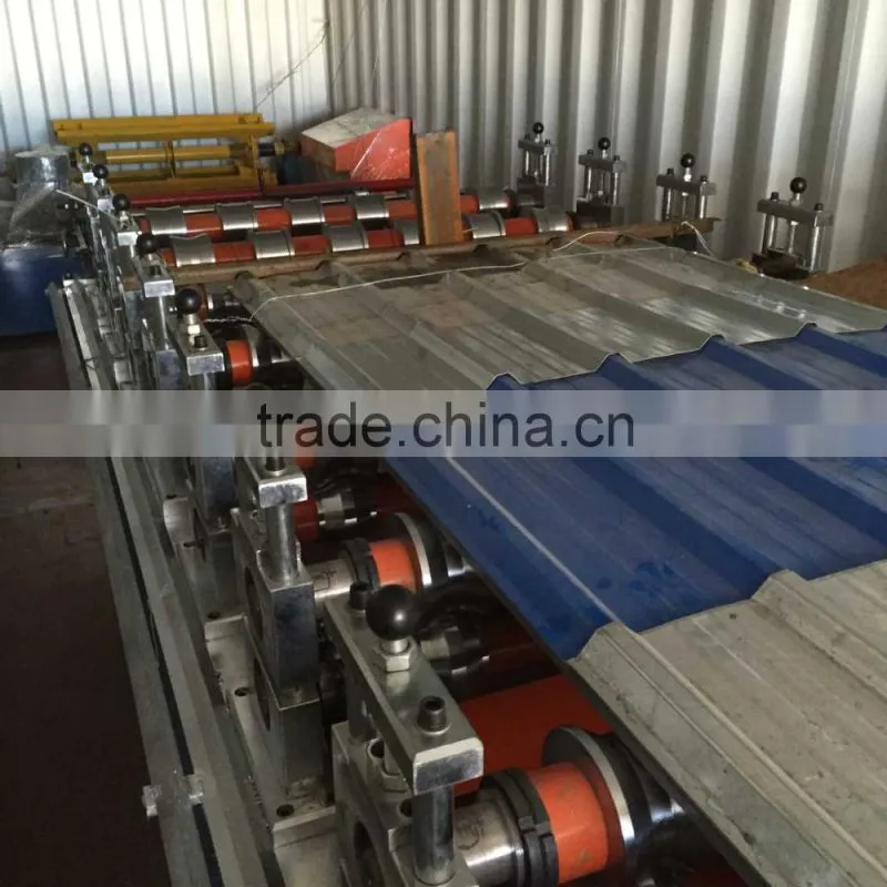 Corrugated roof sheet making machine,manual roof tile making machine,zinc roofing roll forming machine