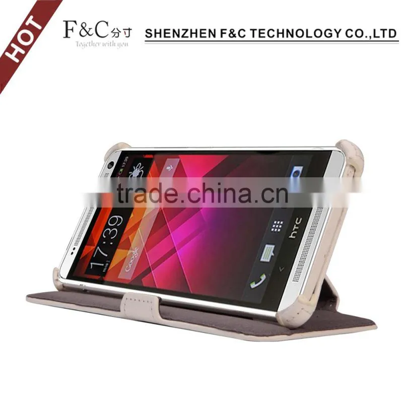 New Design For HTC ONE Max Moible Phone PU Leather Wallet Case leather flip case for htc mobile phone