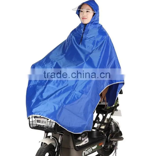 polyester with PVC coating waterproof rain cover for bicycle