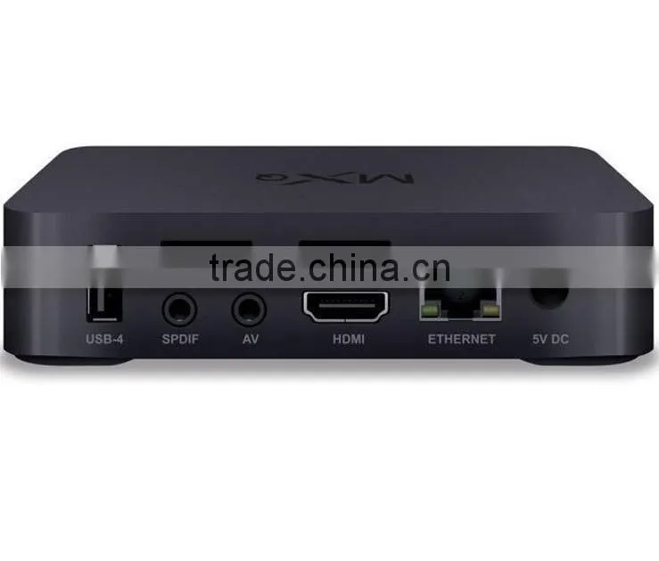 MXQ Amlogic S805 XBMC Media Player Quad Core Android 4.4 Smart TV BOX H.265 1080p 1G 8G Media Android Box