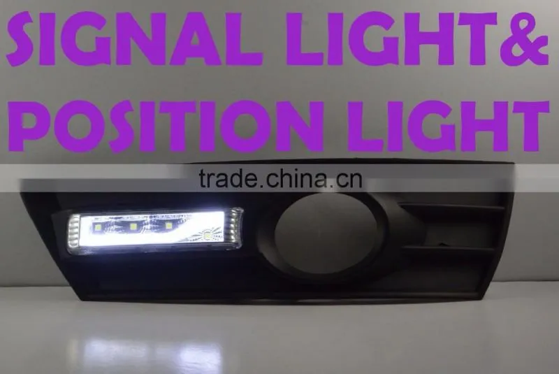 Body Kit Refit FOR Volkswagen CC LED CAR DRL Daytime Running LIGHT