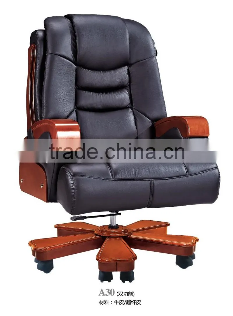 Dubai style geniune leather boss chair