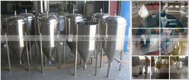 CE Certification 500L Beer Conical Fermenter
