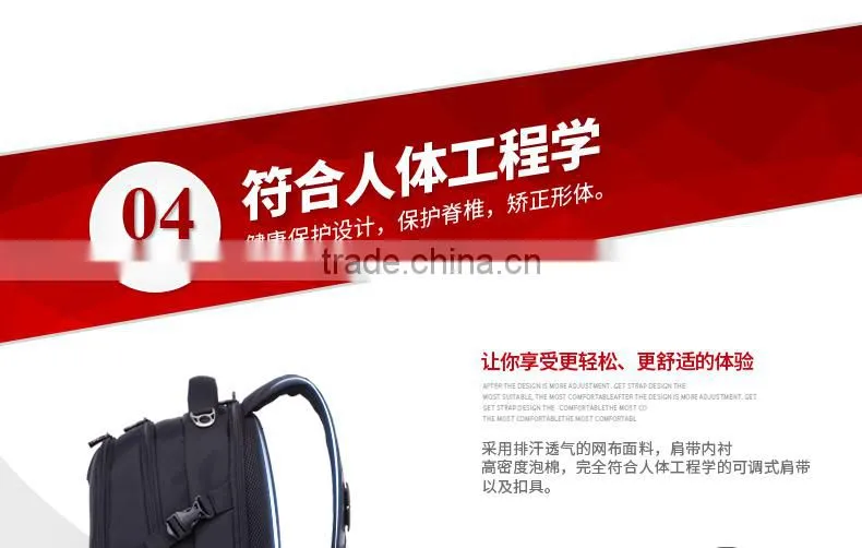 2016 high quality neoprene backpack, Unisex outdoor travel computer durable school backpack bag