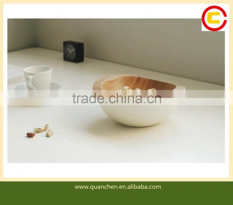 Bamboo salad bowl bamboo lacquered bowl
