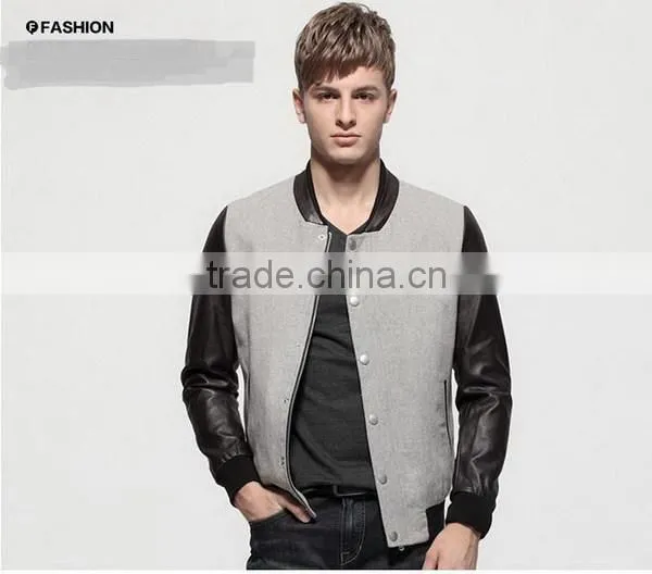 Fashionable stylish warm korea winter men coat model
