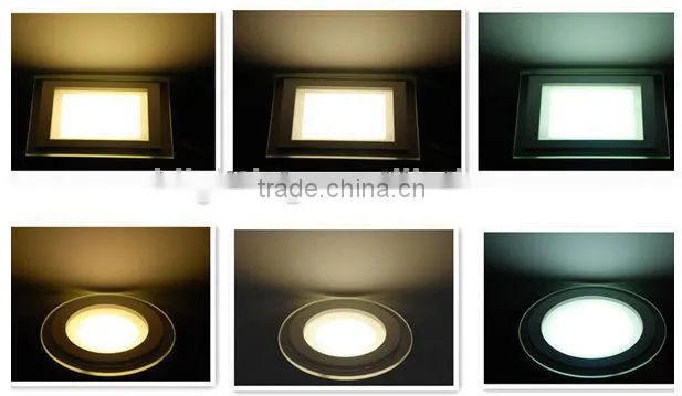 Aluminum 6W round led panel