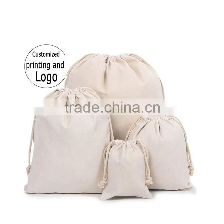 Customized material,Logo and size eco-friendly small drawstring bag