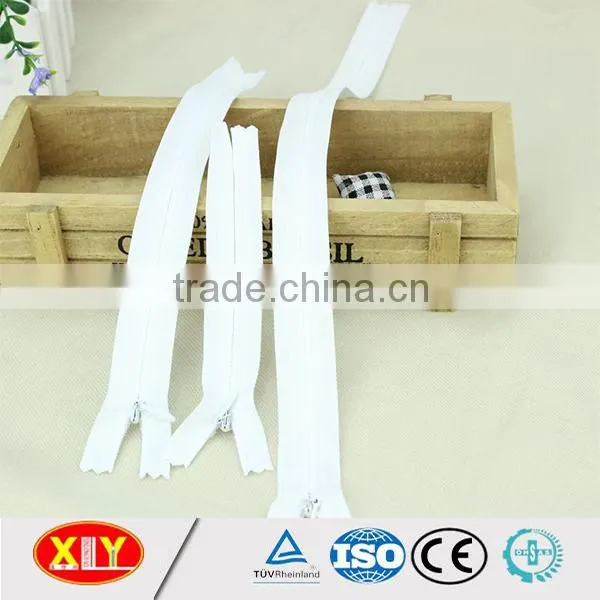 zipper factory wholesale fancy conceal zipper for dress