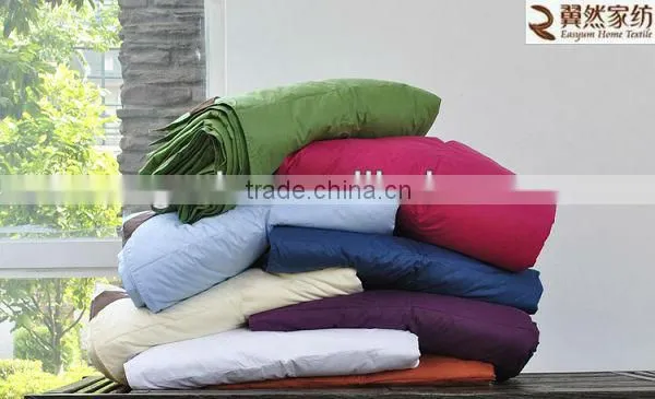 Colorful Cotton Shell Cheap Feather & Down Blanket