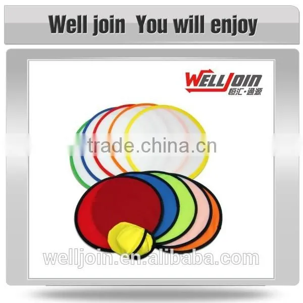 Promotional popular customized foldable flying disc