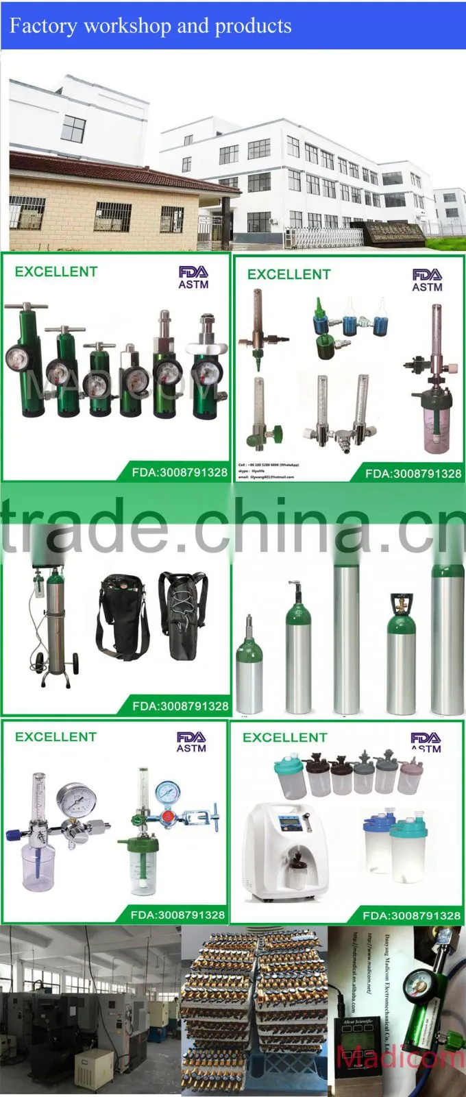 medical oxygen regulator