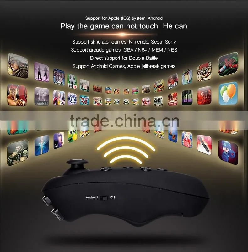 Wireless Bluetooth Gamepad Game Controller Joystick Selfie Remote Shutter Wireless Mouse For iPhone IOS Samsung Android