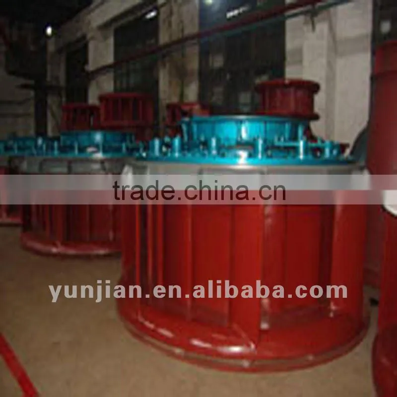 Axial fowl turbine