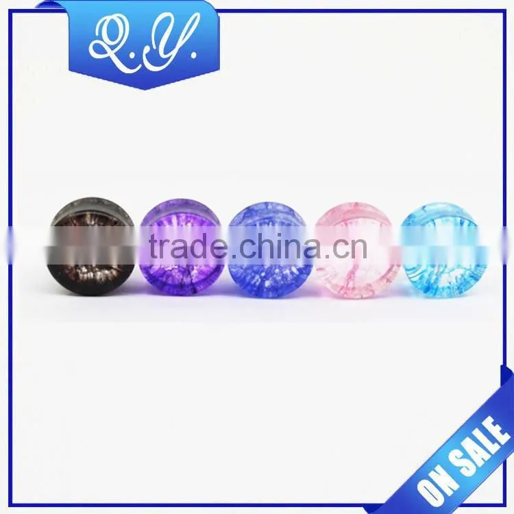 Wholesale Men's Jewelry High Quality Black Stone Ear Expander