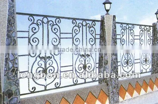 modern galvanized rod iron balcony railing designs