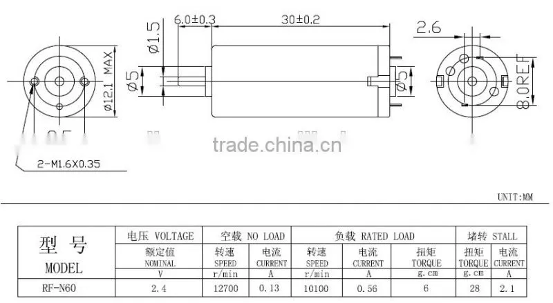 small oscillating motors for sex-toy, n60 vibration motor