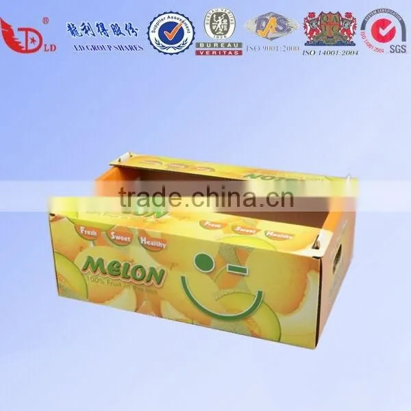 Popular Fruit Box For Melon fruit packing boxes