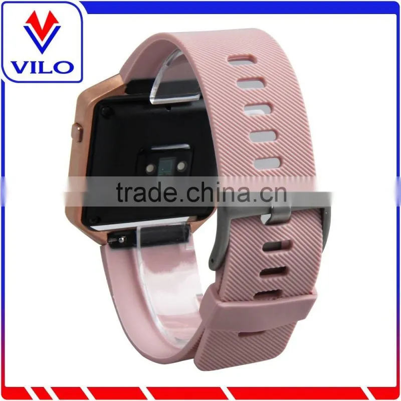 For fitbit blaze bands with metal frame,For fitbit blaze silicone band,For fitbit blaze strap with frame