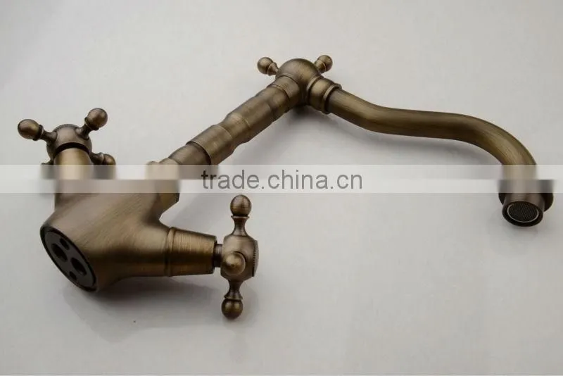 Antique Bathroom Mixer Tap For Hot And Cold Water QH1711A